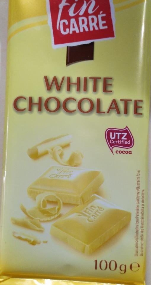 Фото - Молочний шоколад White Chocolate Fin Carre