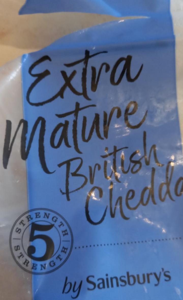 Фото - Британський екстра зрілий сир Cheddar Sainsbury's