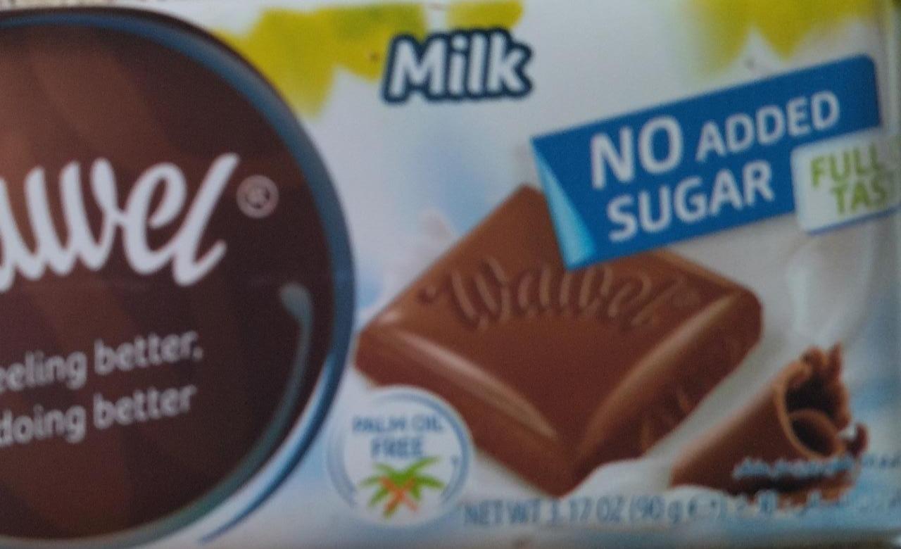 Фото - Шоколад молочний без цукру Wawel