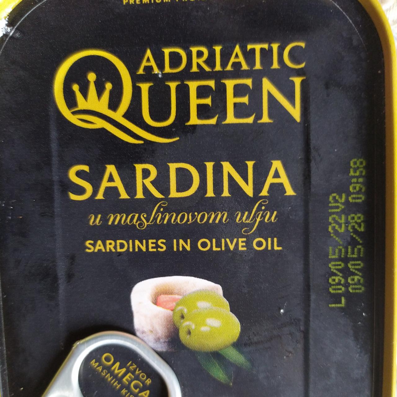 Фото - Сардина в оливковій олії Adriatic Queen