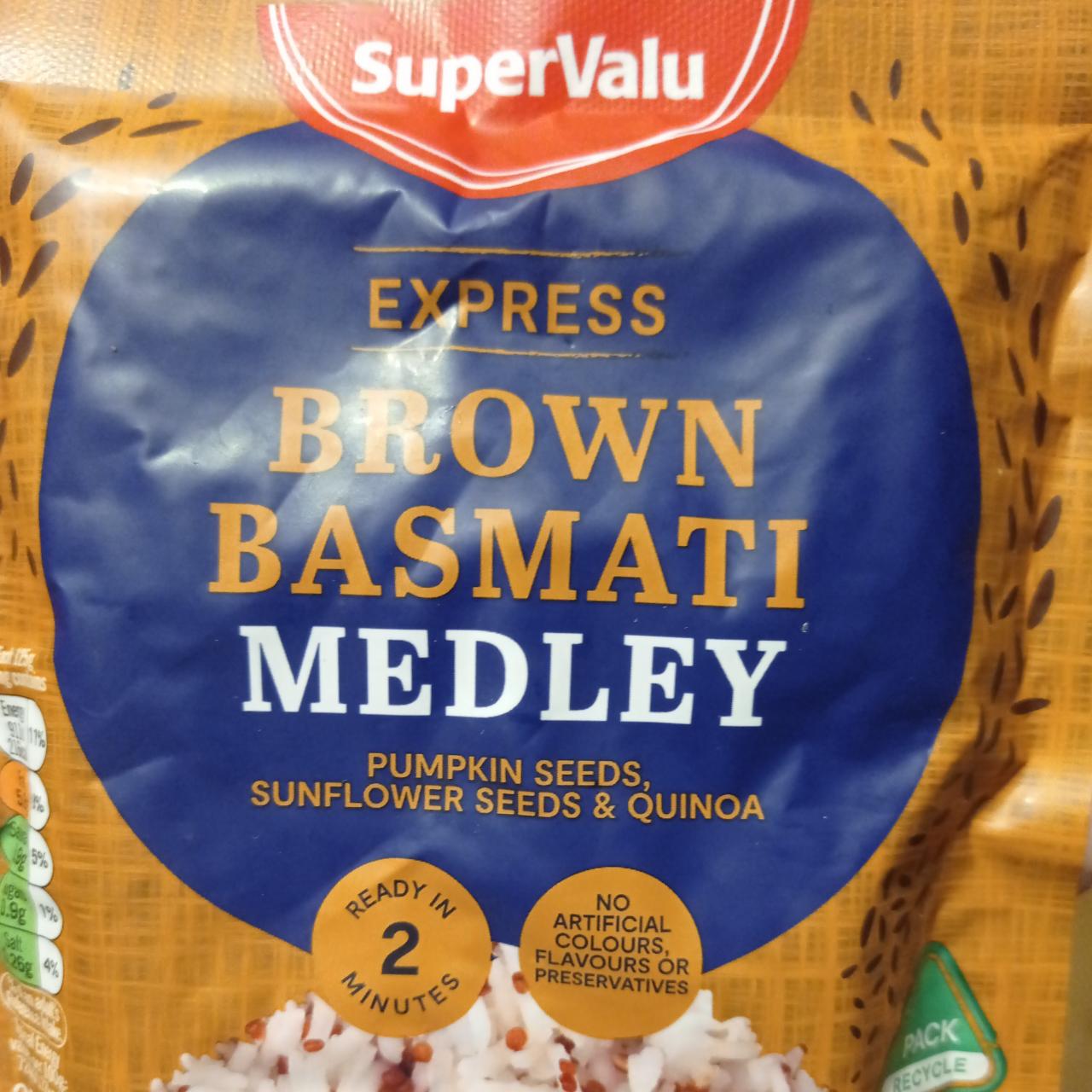 Фото - Рис коричневий Басматі Brown Basmati Medley SuperValu