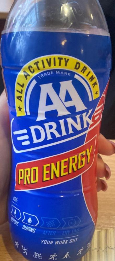 Фото - Pro energy AA drink