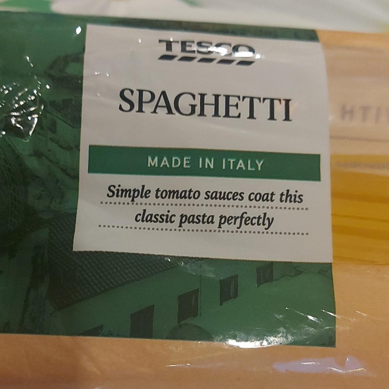Фото - Макарони спагеті Spaghetti Tesco