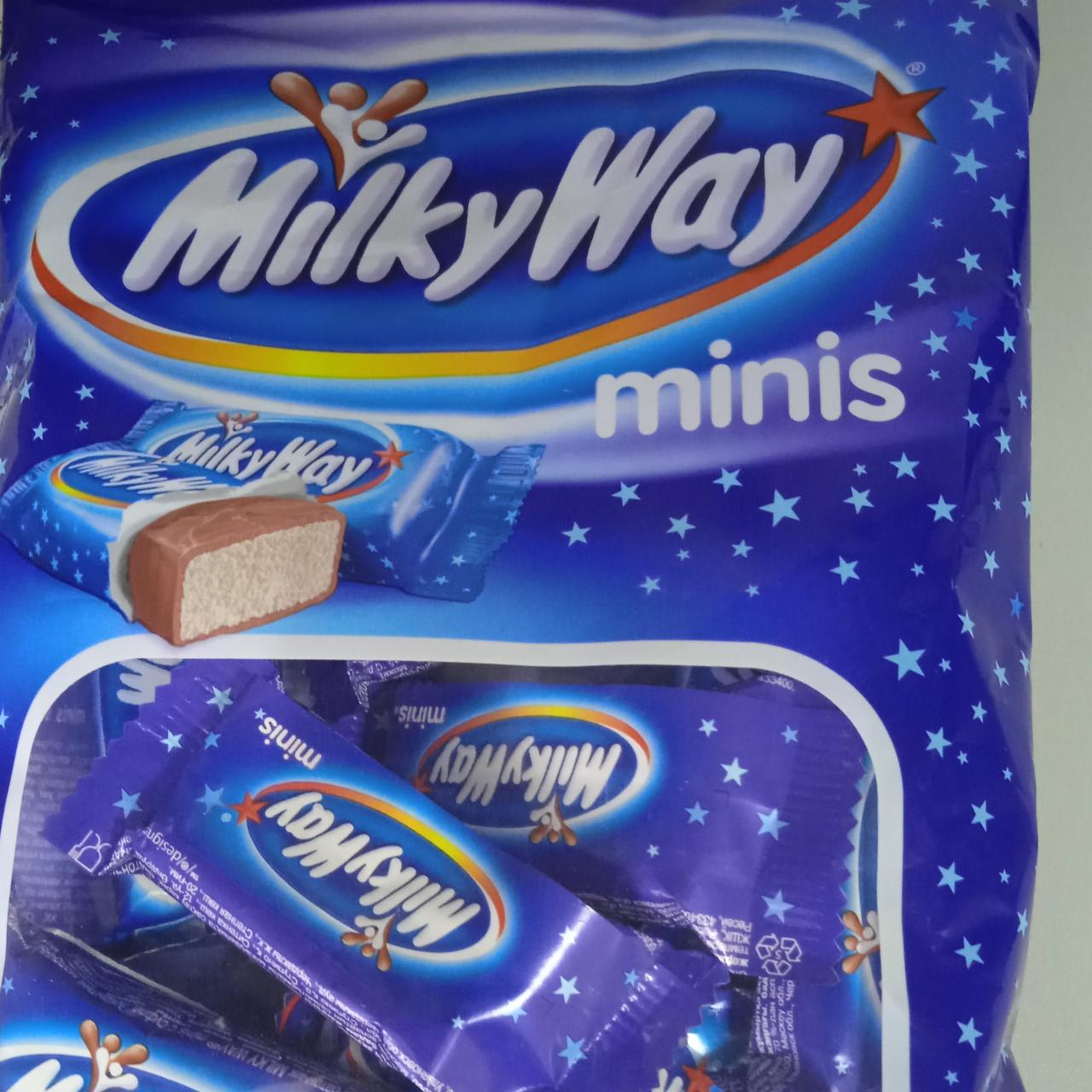 Фото - Батончик шоколадний Мініс Milky Way Minis