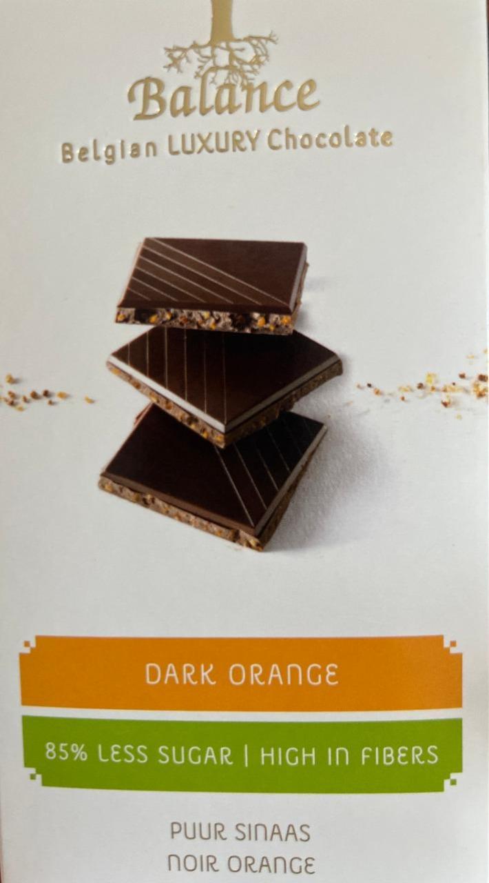 Фото - Темний шоколад з фруктовим смаком апельсина Balance