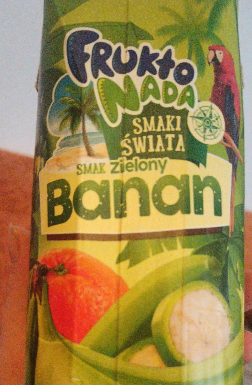 Фото - Напій зі смаком зеленого банану Smaki Swiata Frukto Nada