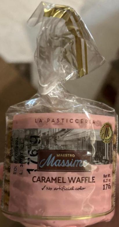 Фото - Caramel waffle Maestro Massimo