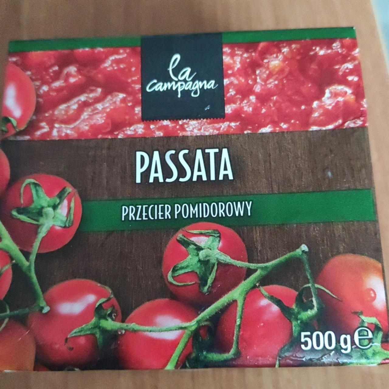 Фото - Томатне пюре Passata Przecier Pomidorowy La Campagna