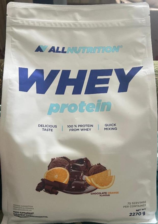 Фото - Протеїн Whey Protein Chocolate Orange Flavour AllNutrition