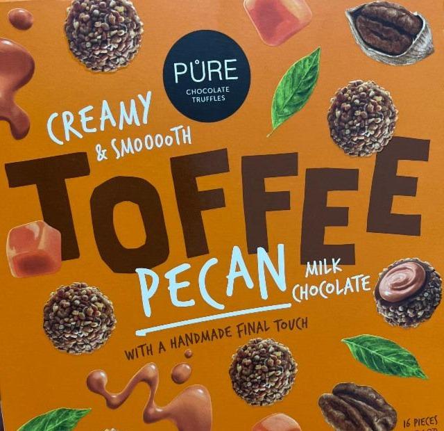 Фото - Toffee pecan milk chocolate Pure