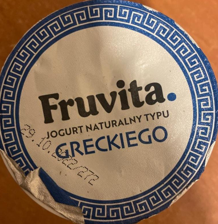 Фото - Натуральний йогурт грецького типу FruVita