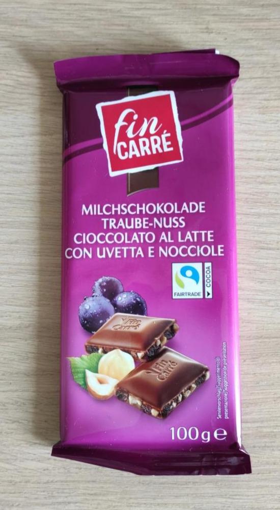 Фото - Milk chocolate fruit & nut Fin Carre