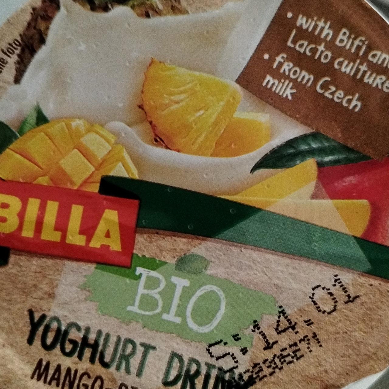 Фото - Yoghurt drink mango pineapple Billa