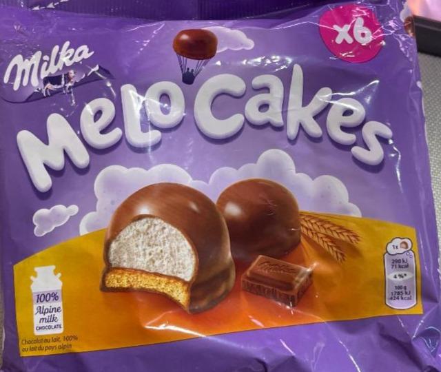 Фото - Sušenky Milka Melo Cakes Pěna Čokoláda Milka