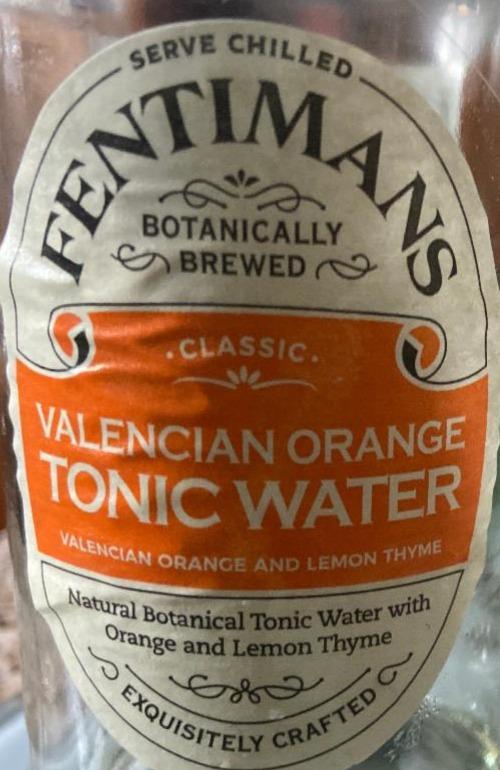 Фото - Valencian Orange Tonic Water Fentimans