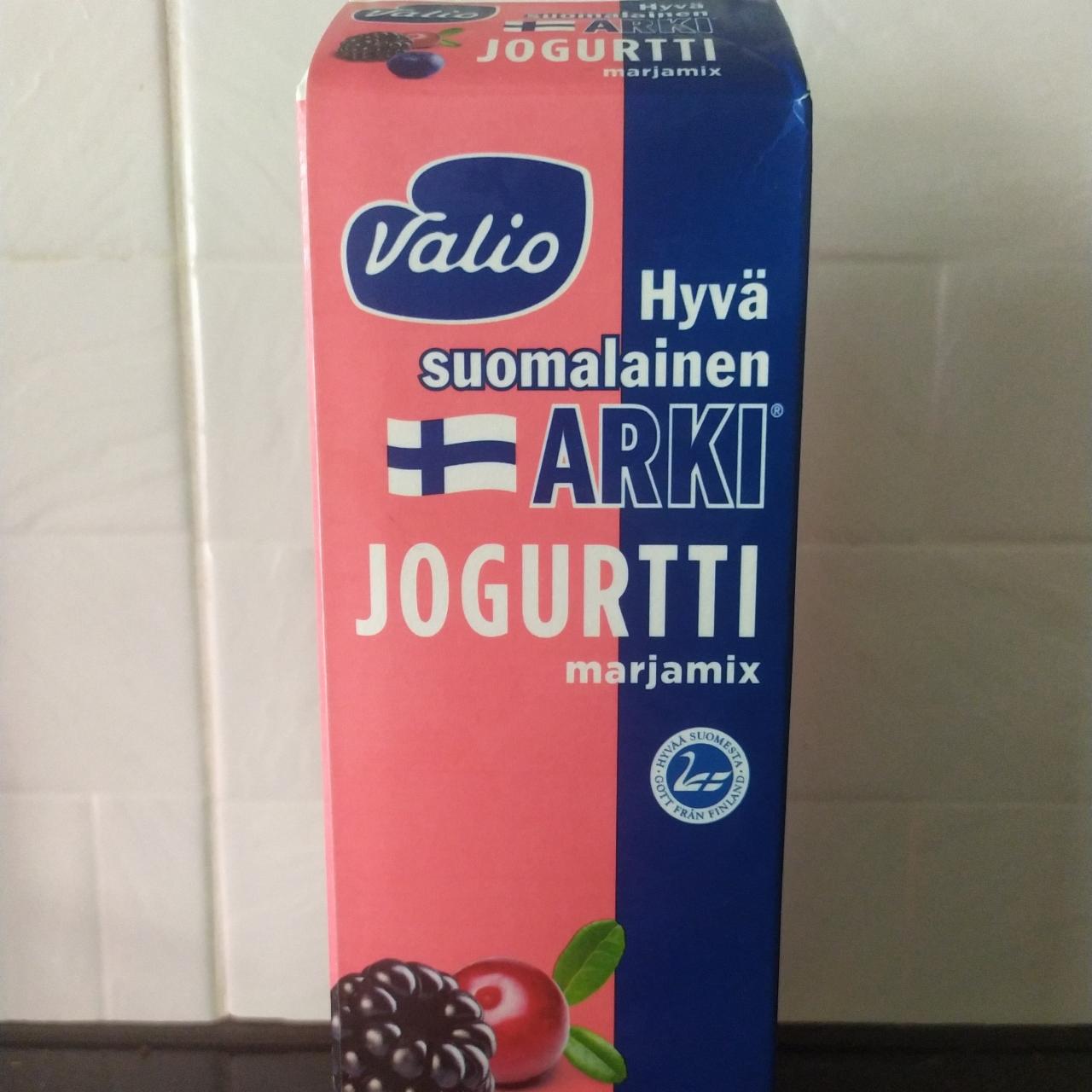 Фото - Йогурт Hava suomalainen Arki jogurtti marjamix Valio