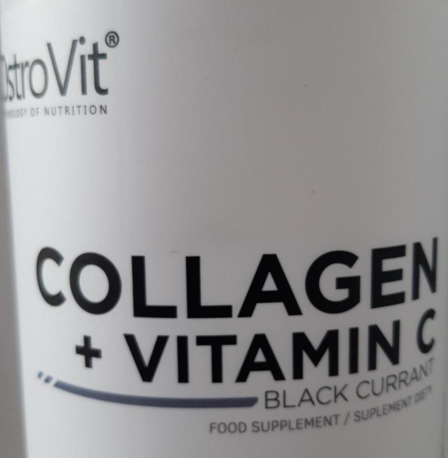 Фото - Collagen+Vitamin C Černý rybíz OstroVit