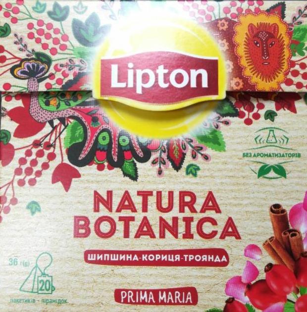 Фото - Чай шипшина-кориця-троянда Natura Botanicа Lipton
