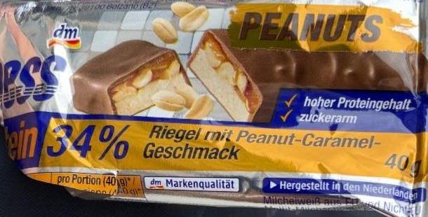 Фото - Proteinriegel 34%, Peanut Caramel Geschmack Sportness