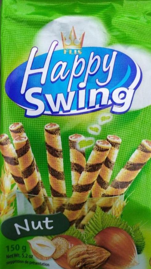 Фото - Вафельні трубочки з начинкою з лісовим горіхами Happy Swing