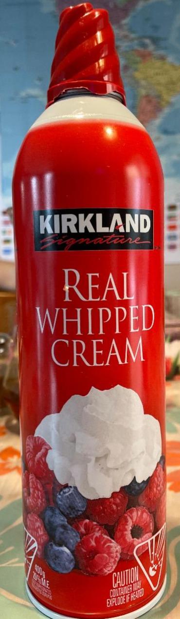 Фото - Вершки збиті Real Whipped Cream Kirkland