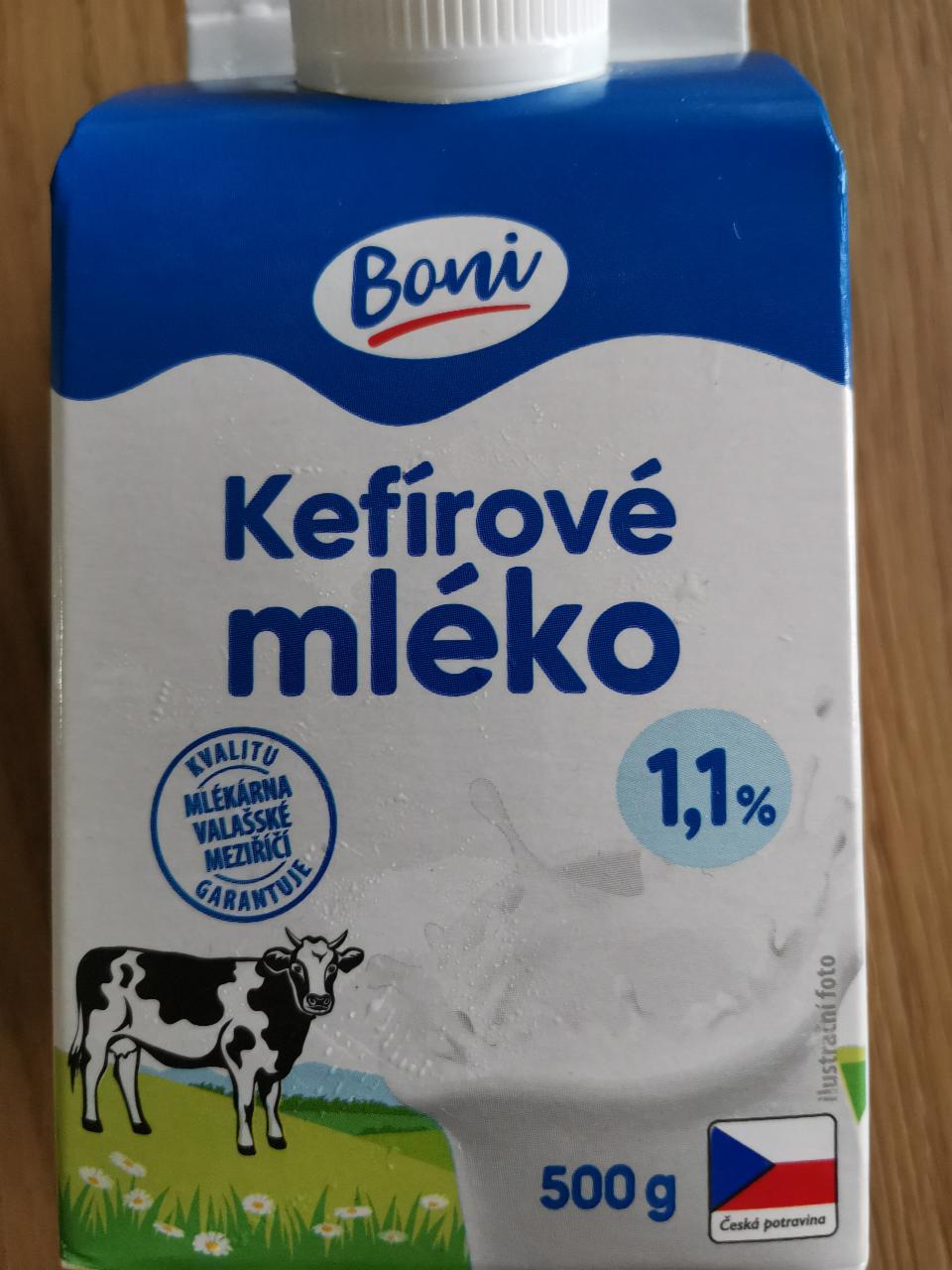 Фото - Boni Kefírové mléko Klasik nízkotučné