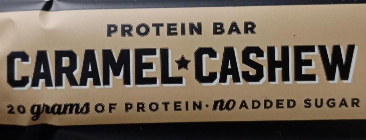 Фото - Батончик протеїновий Protein Bar Caramel Cashew Barebells