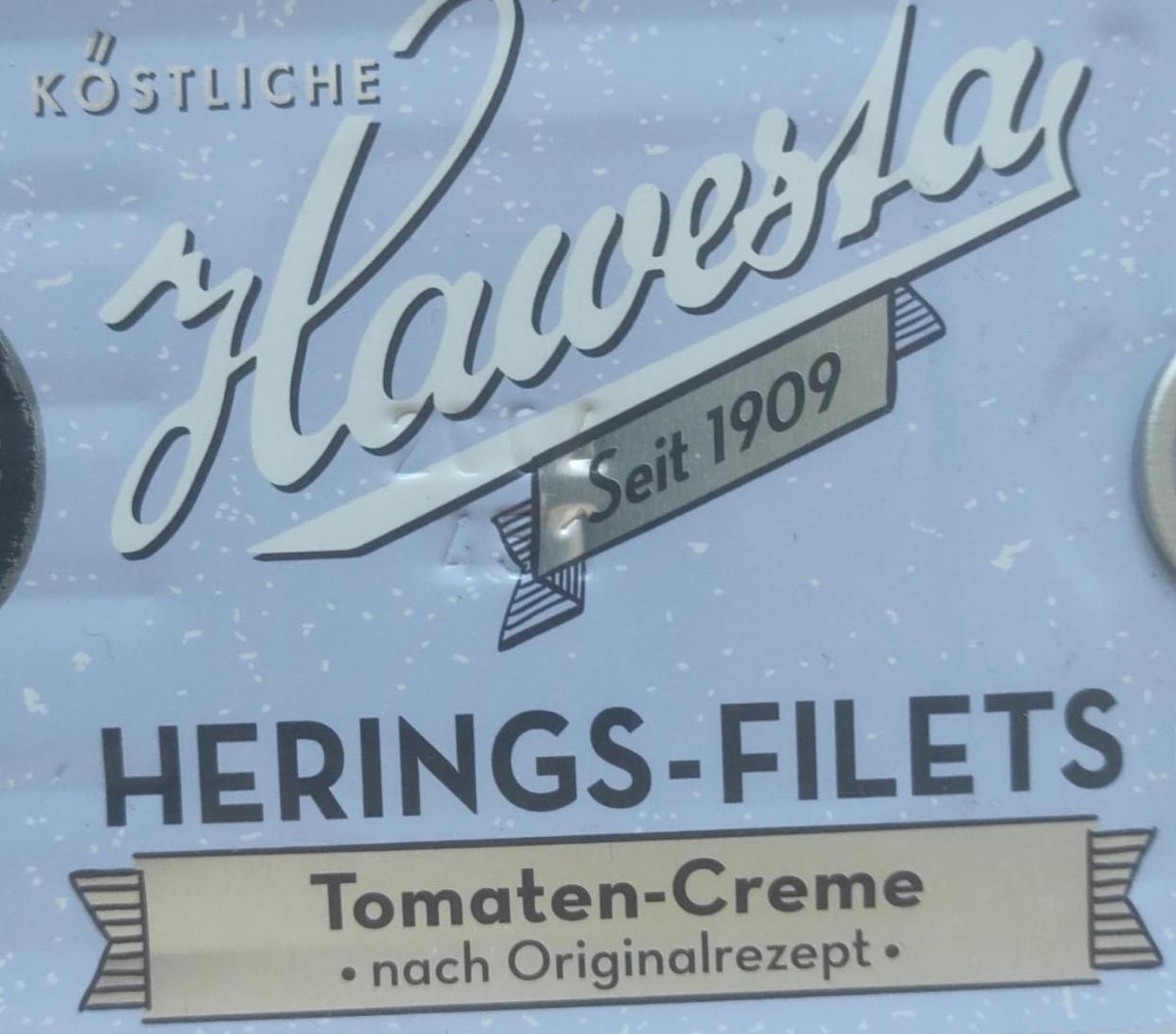 Фото - Herings-Filets Tomaten-Creme Havesta
