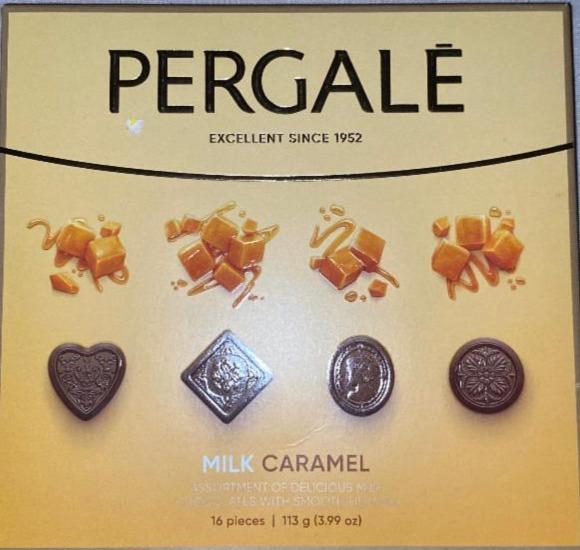 Фото - Набір цукерок із молочного шоколаду Milk Caramel Collection Pergale