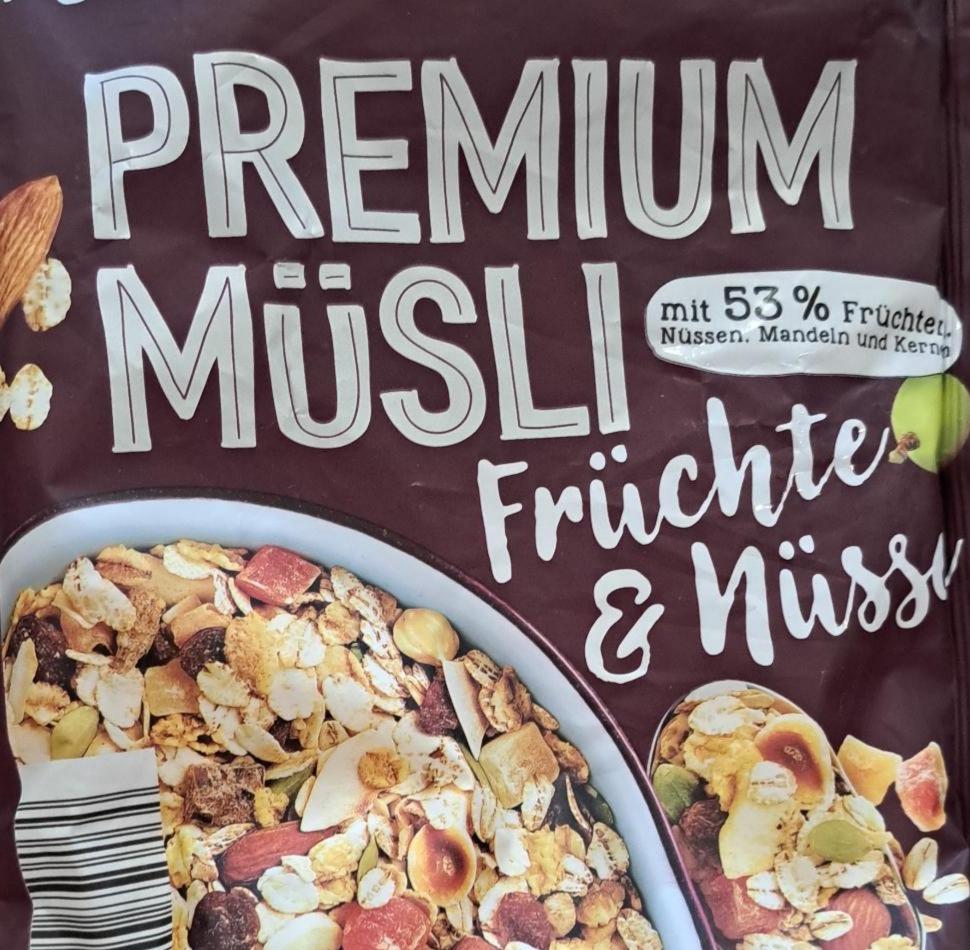Фото - Premium Müsli Früchte & Nüsse Knusperone