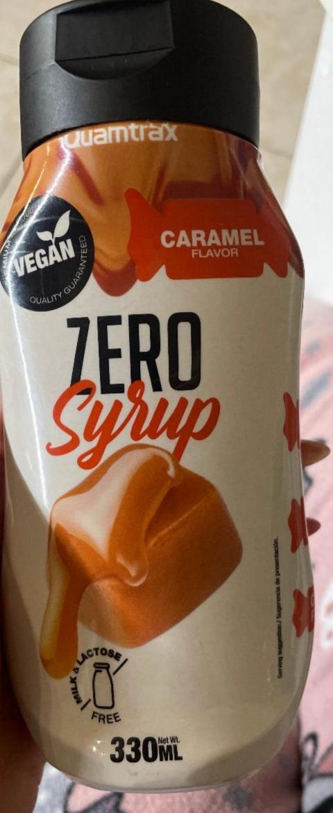 Фото - Zero syrup caramel flavor Quamtrax