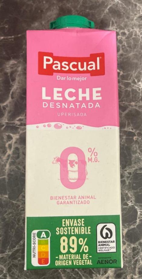 Фото - Молоко 0.2% Leche Desnatada Pascual