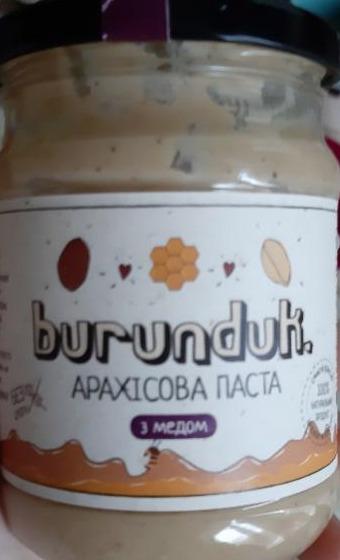 Фото - Арахісова паста з медом Burunduk