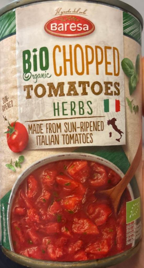 Фото - Bio Chopped Organic Tomatoes Baresa Herbs