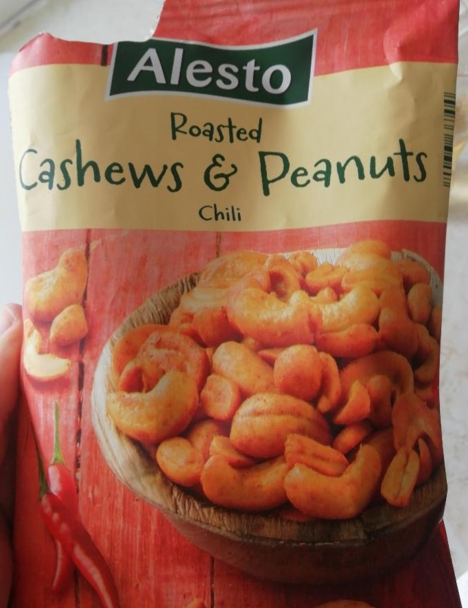 Фото - Roasted Cashews & Peanuts Chilli Alesto