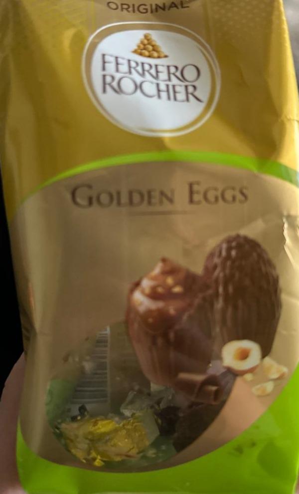 Фото - Цукерки Golden Eggs Ferrero Rocher