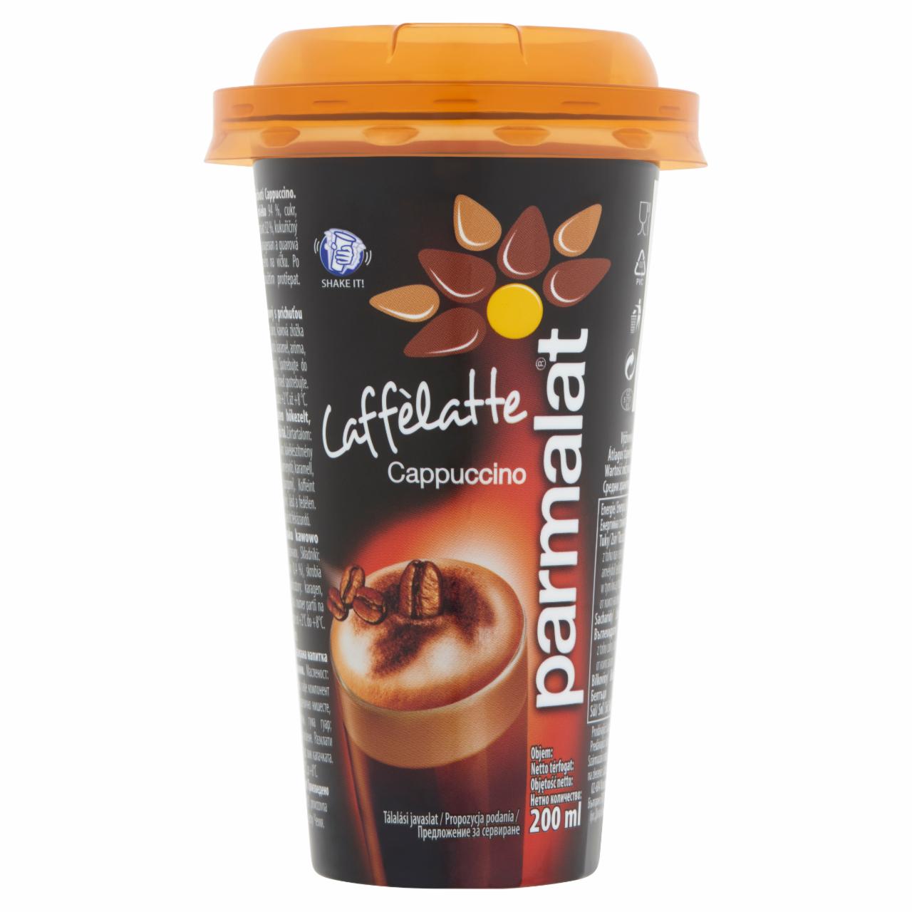 Фото - Напій молочний з кавою Лате Капучіно ультрапастеризований Масова частка жиру 1.2% Parmalat