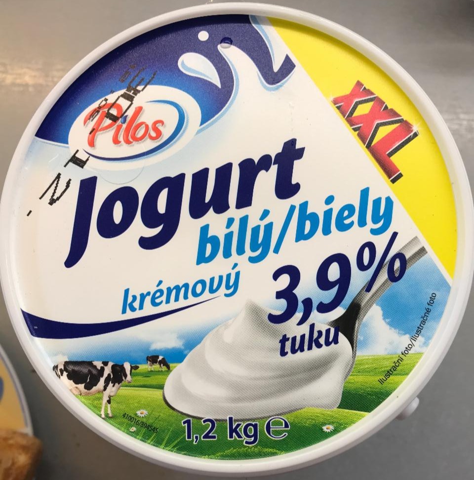Фото - Йогурт білий кремовий 3,9% Pilos