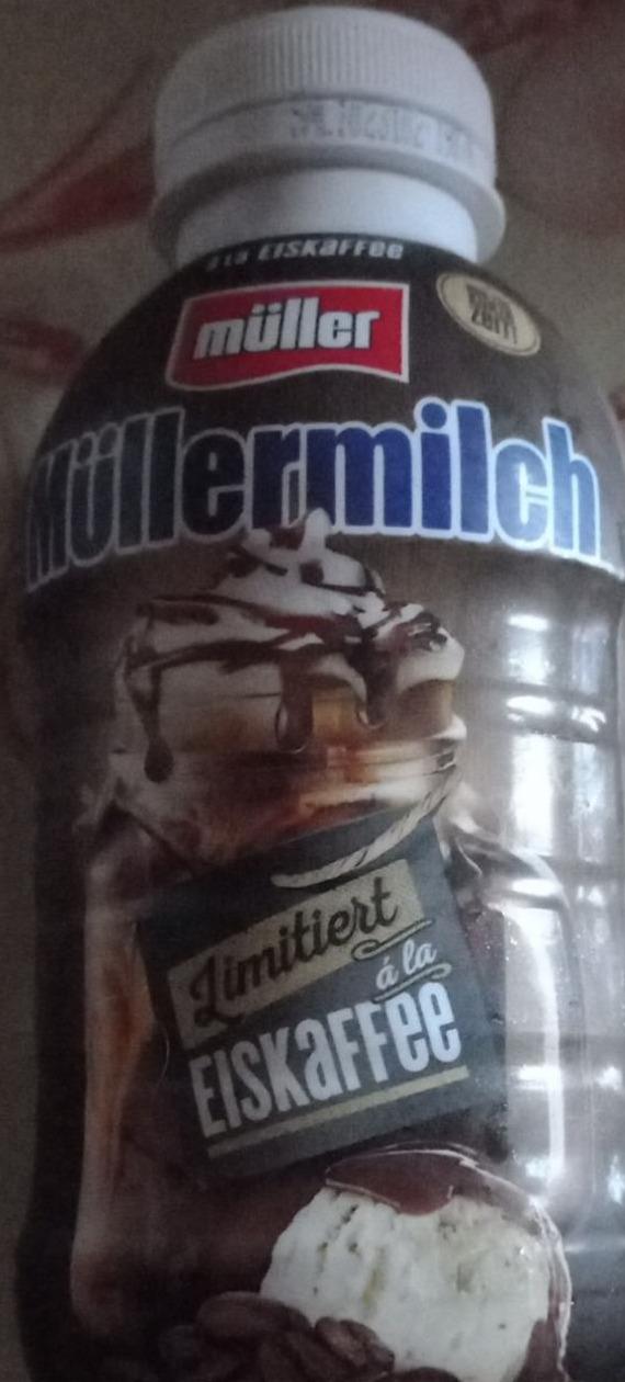 Фото - Молочний напій Mullermilch кава з льодом Müller