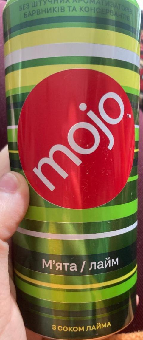Фото - Напій безалкогольний сильногазований соковмісний смак М'ята-лайм Mojo