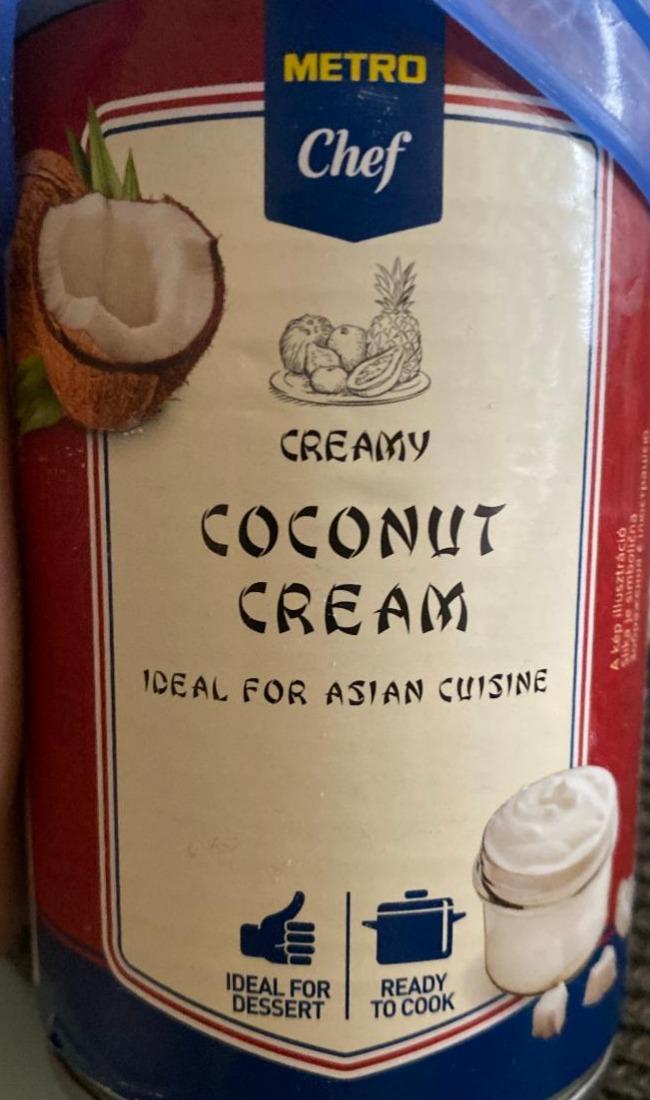 Фото - Кокосові вершки кулінарні Coconut Cream Metro Chef