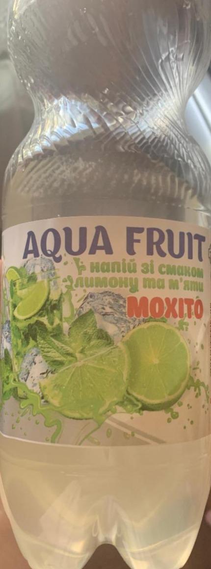 Фото - Напій зі смаком лимону та м‘яти Мохіто Aqua Fruit