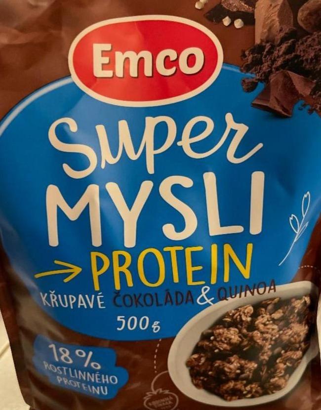 Фото - Супер мюслі протеїн і кіноа з шоколадом Emco