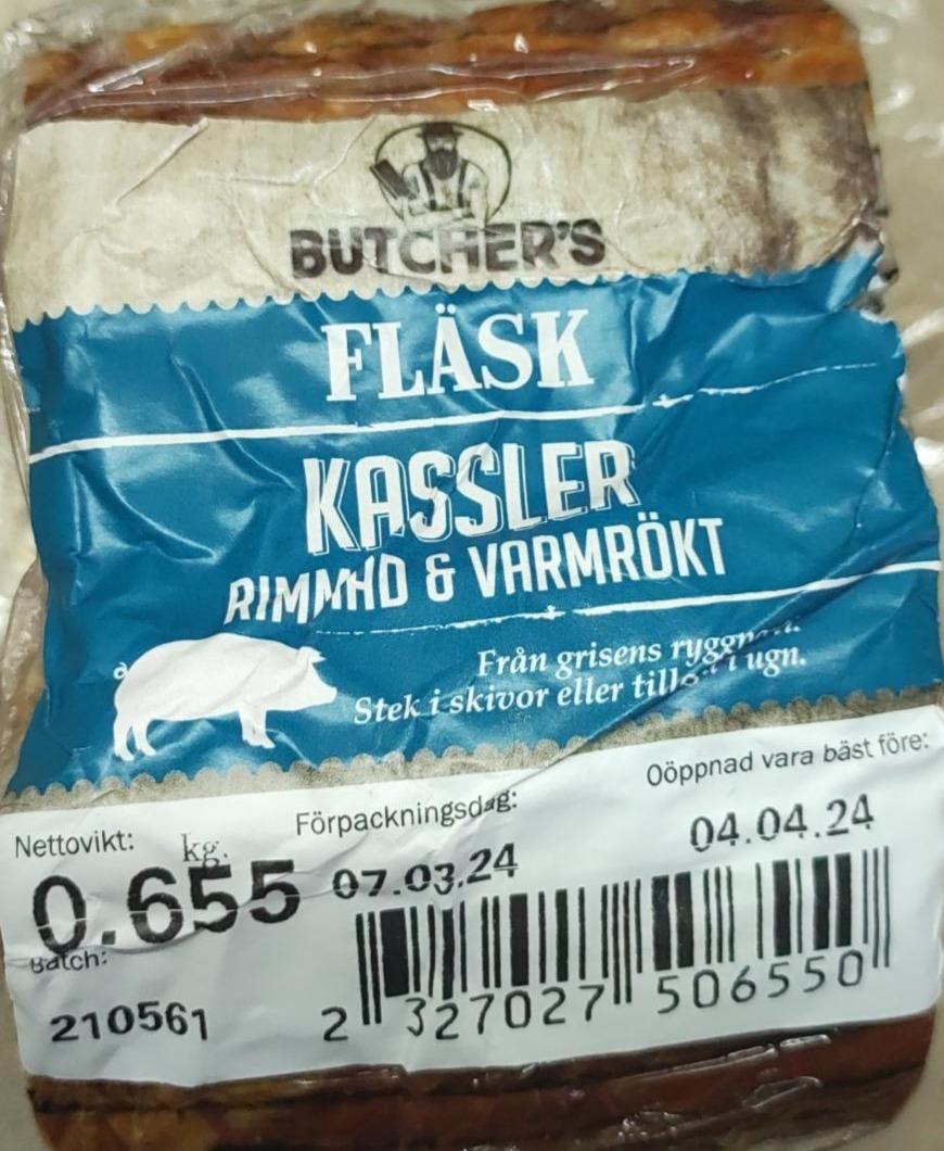 Фото - Butcher's Fläsk Rimmad & Varmökt Kassler Lidl