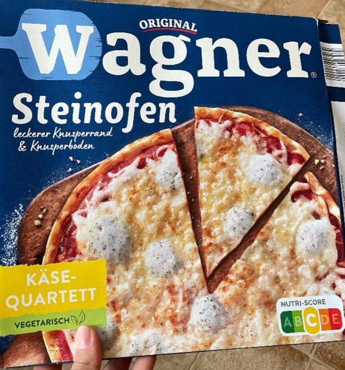 Фото - Pizza Steinofen Käse Quartett Wagner