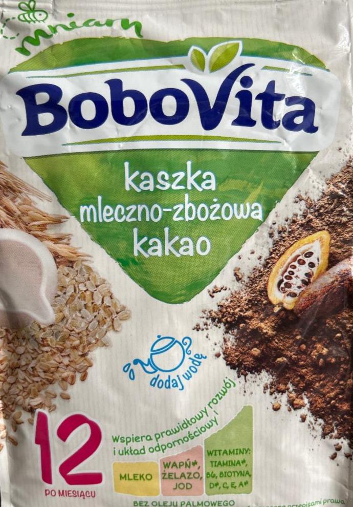 Фото - Kaszka mleczno-zbożowa kakao BoboVita