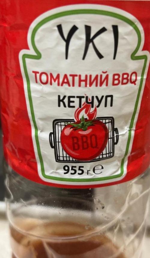 Фото - YKI Кетчуп томатний барбекю BBQ