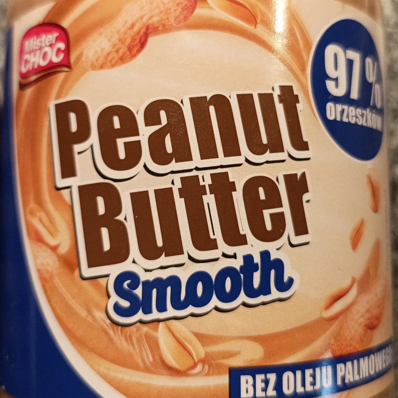 Фото - Арахісова паста Peanut Butter Smooth Mister Choc
