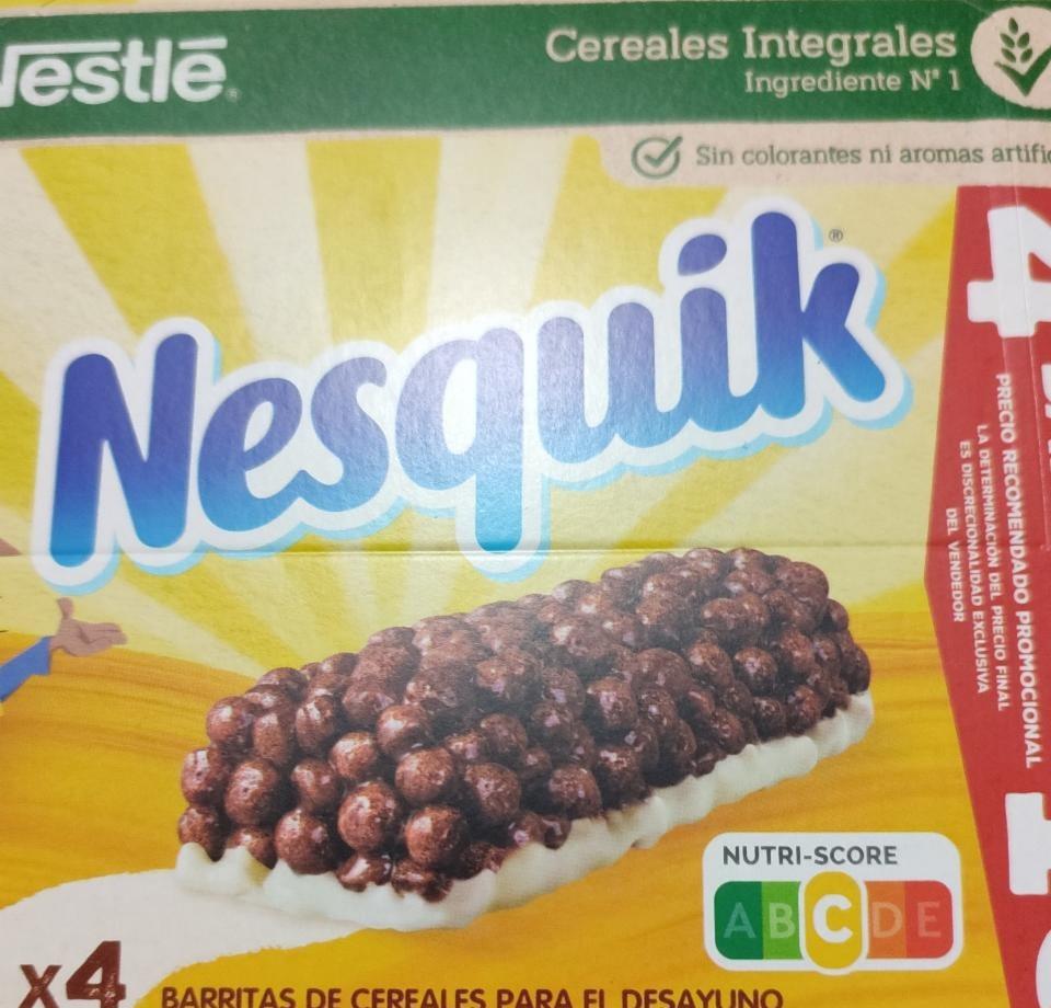 Фото - Шоколадний батончик Nesquik Nestlé