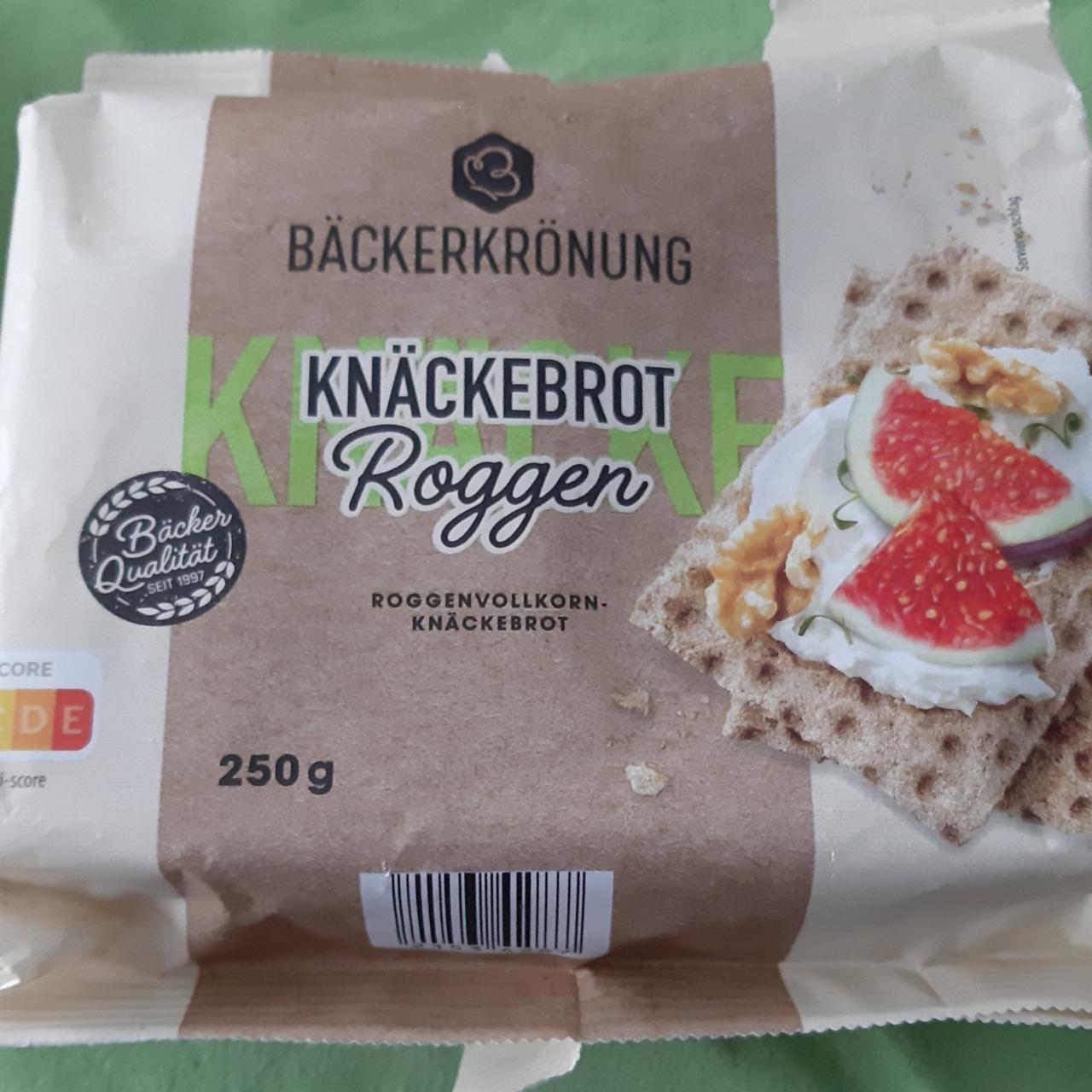 Фото - Хлібці житні Knackebrot Roggen Backerkronung